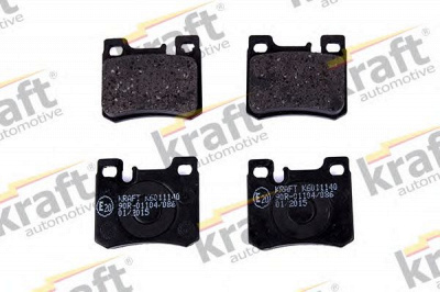 KRAFT AUTOMOTIVE 6011140 -  Комплект тормозных колодок, дисковый тормоз